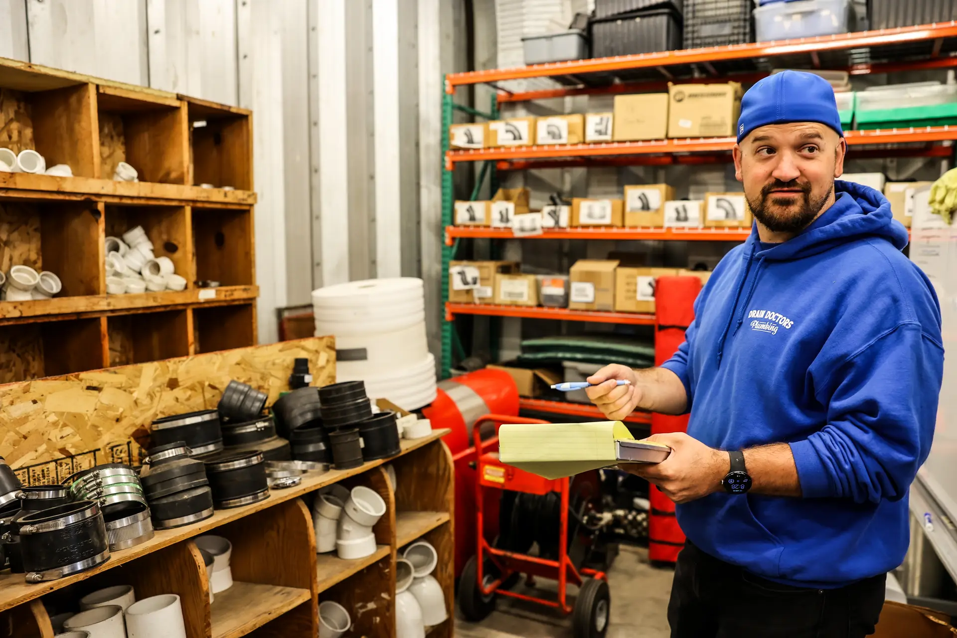 Drain Doctors Plumbing maintenance visit in San Luis Obispo, CA