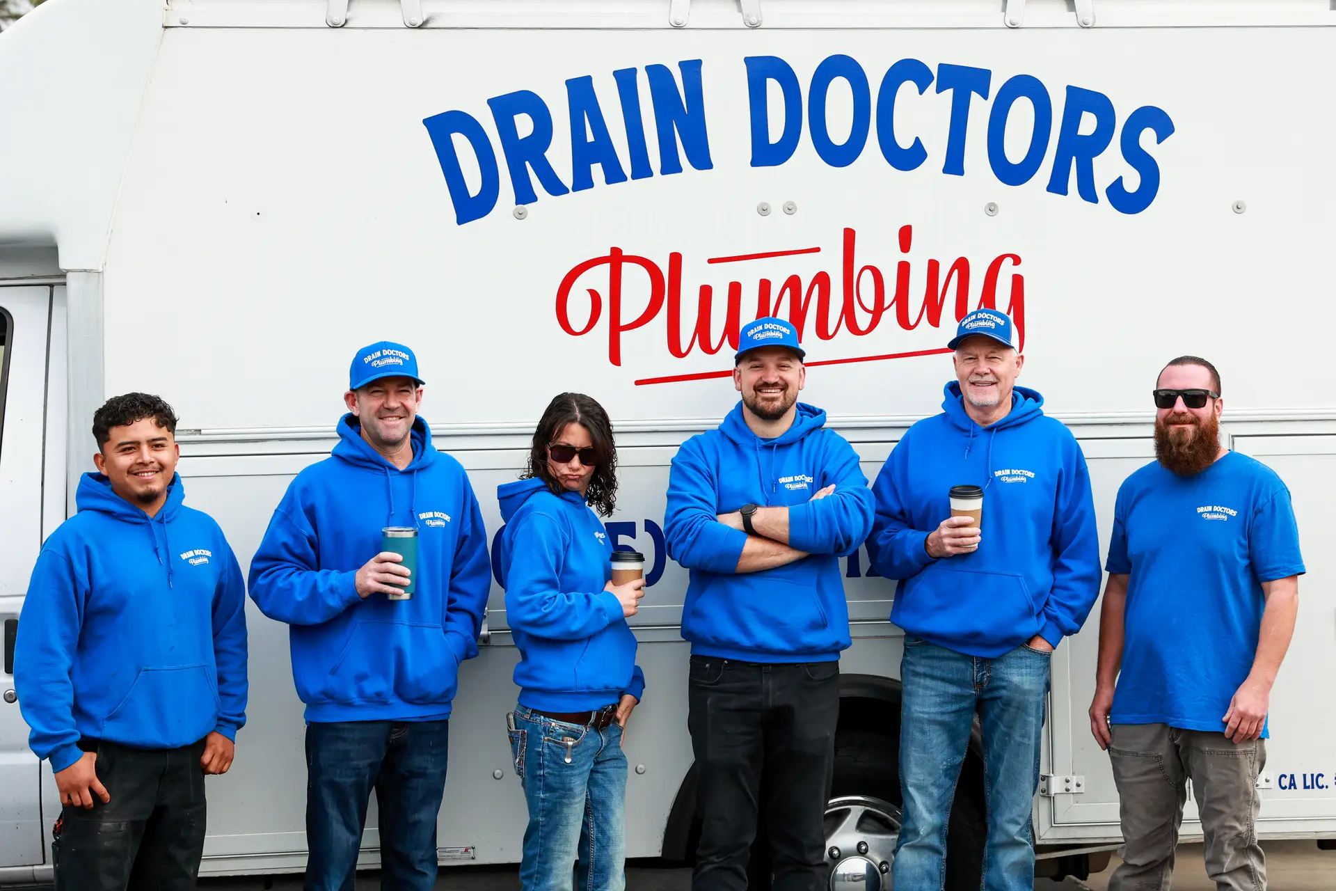 The Drain Doctors Plumbing team in San Luis Obispo, CA