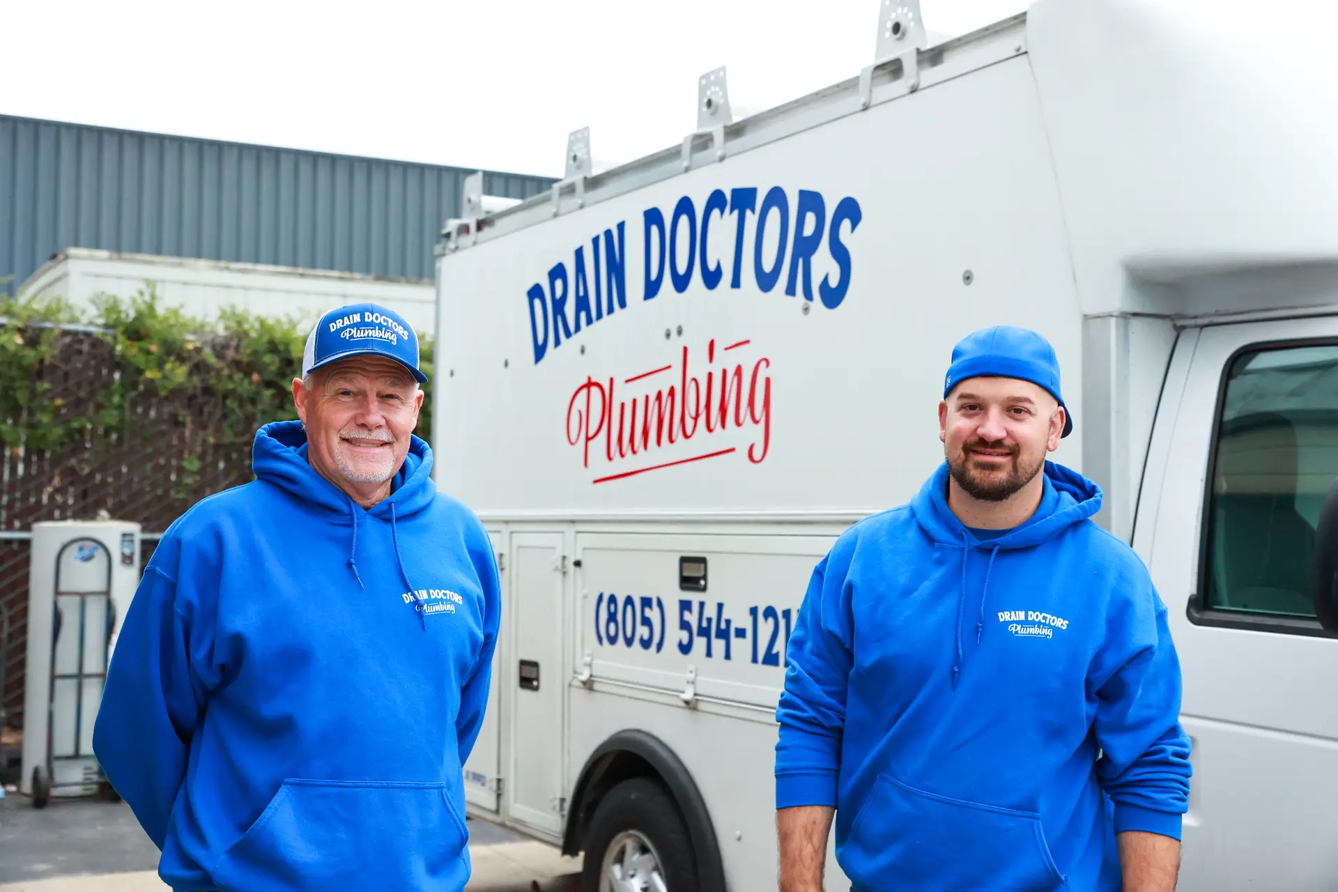 The Drain Doctors Plumbing team in San Luis Obispo, CA